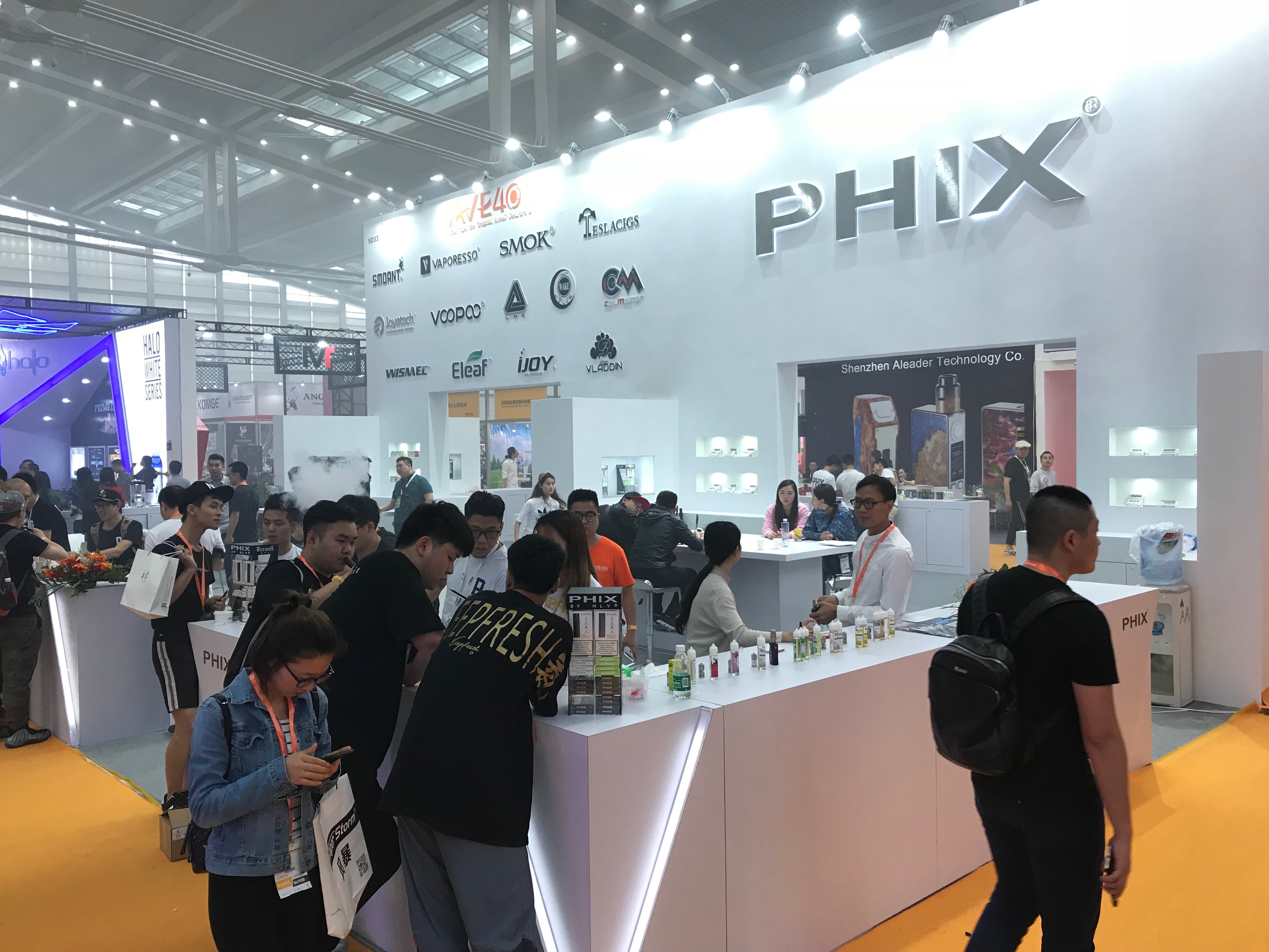 PHIX | Brewell MFG at IECIE Shenzhen Ecig Expo 2018