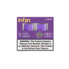 INFZN Tobacco-Free Nicotine Disposable 2 Pod Pack Cool Grape