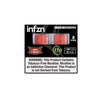 INFZN Tobacco-Free Nicotine Disposable 2 Pod Pack Red Twist