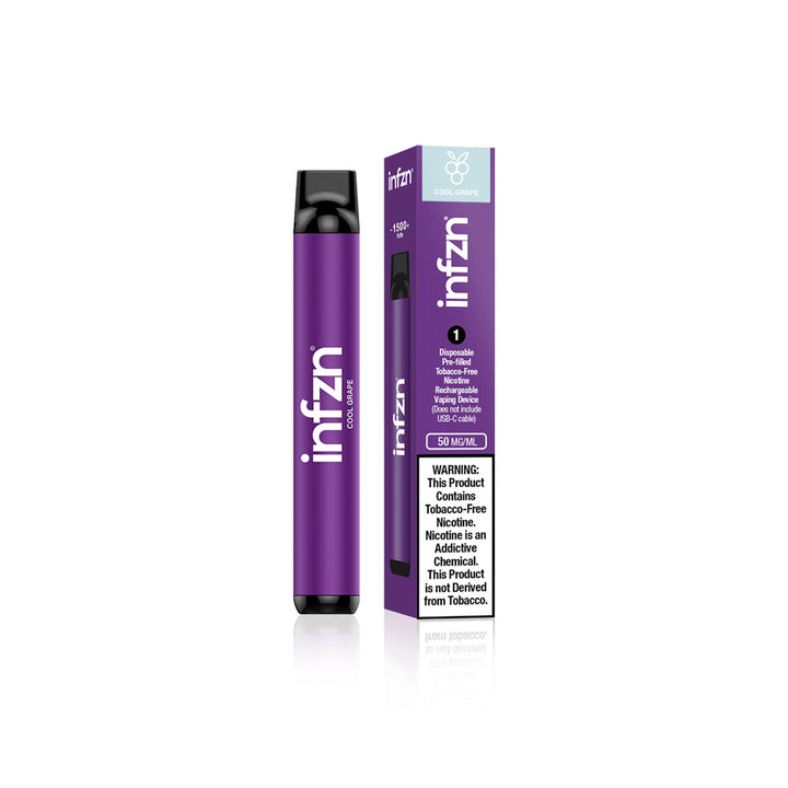 INFZN TFN Disposable Pre-filled Rechargeable Device Cool Grape