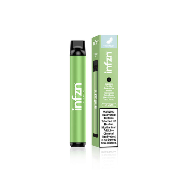 INFZN TFN Disposable Pre-filled Rechargeable Device Cool Melon